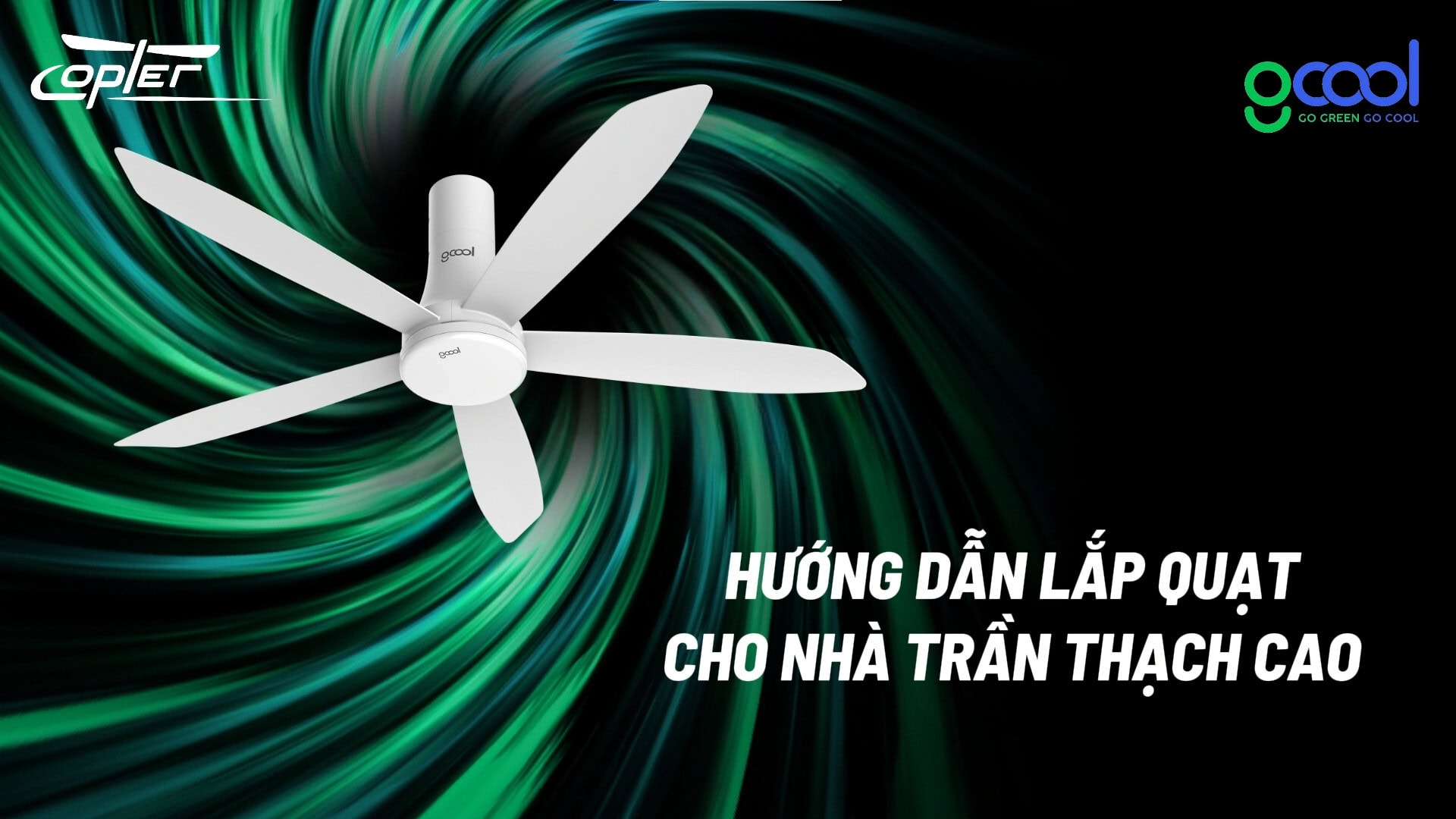 Quạt trần Copter 05 Plus R