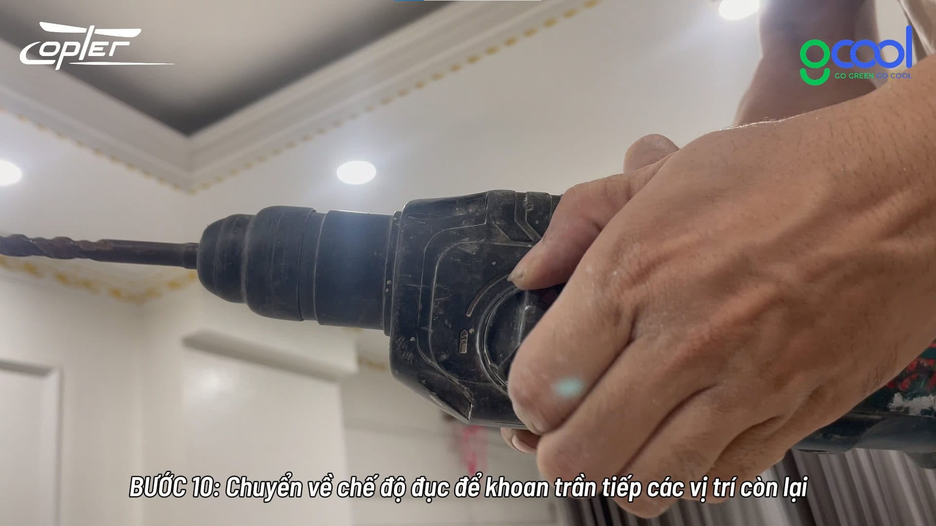HƯỚNG DẪN LẮP QUẠT CHO NHÀ TRẦN THẠCH CAO