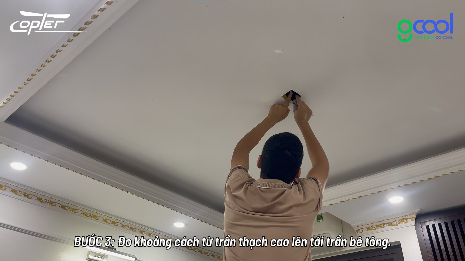HƯỚNG DẪN LẮP QUẠT CHO NHÀ TRẦN THẠCH CAO