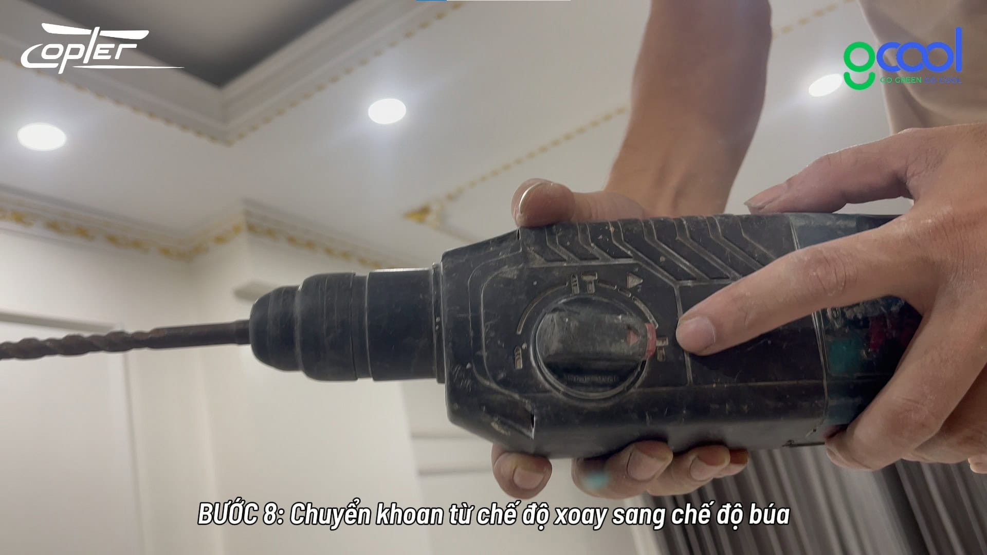 HƯỚNG DẪN LẮP QUẠT CHO NHÀ TRẦN THẠCH CAO